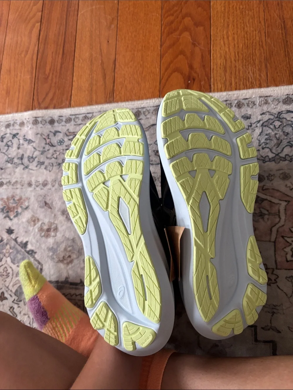 ASICS Navy Athletic Running Shoes with Gold Accents GT 2000 13 - Picture 4 of 8